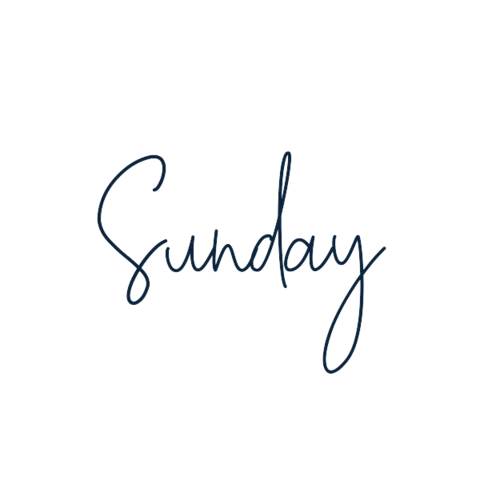 Weekend Sunday Sticker by Jess Homer