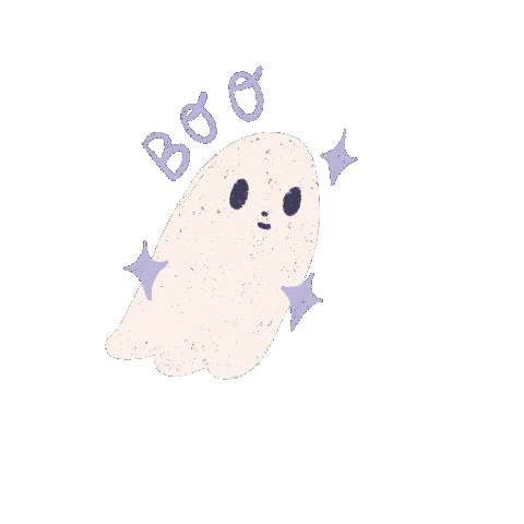 Halloween Ghost Sticker by Libertad García