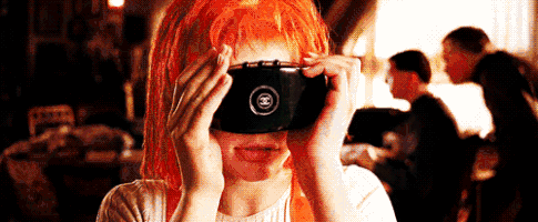 The Fifth Element Makeup GIF