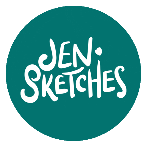 Jensketch Sticker