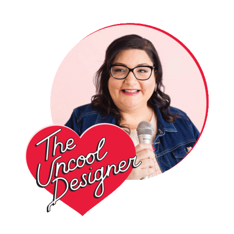 Heart Pink Sticker by Anna Dower