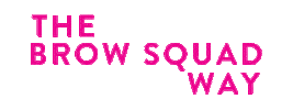 Brow Squad Sticker