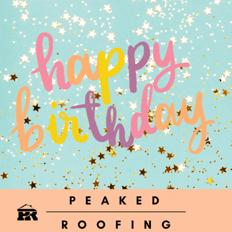 Happybirthday GIF by Peaked Roofing