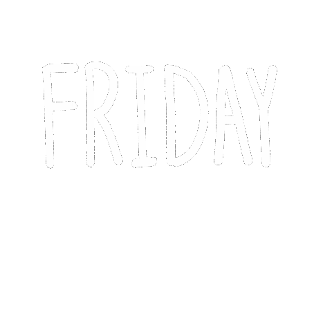 Days Of The Week Friday Sticker