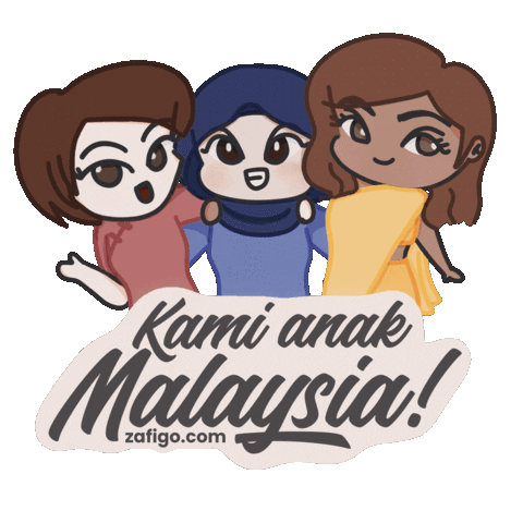 Chinese Indian Sticker by Zafigo