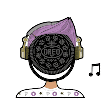 Dj Love Sticker by Oreo