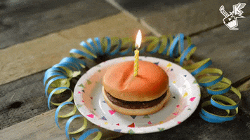 Happy Birthday Food GIF