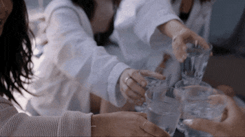 FredericksOfHollywood celebration water cheers girls GIF