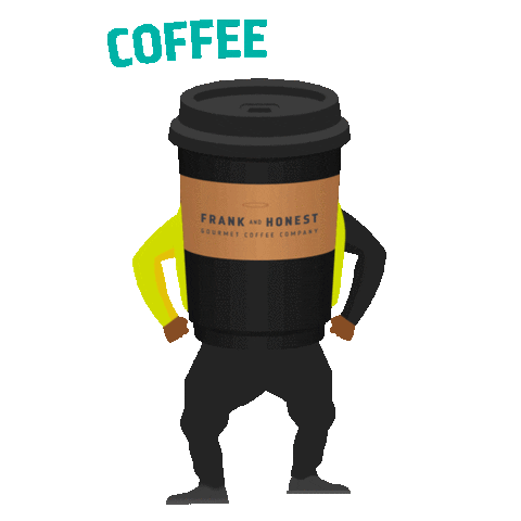 Frank and Honest Coffee Sticker