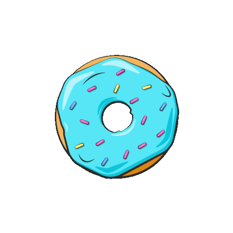Donut Sugar Sticker