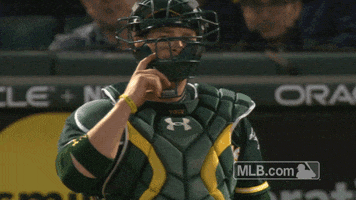 Oakland Athletics Smile GIF by MLB