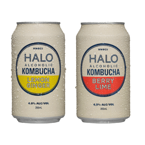 Its Good Cheers Sticker by Halo Alcoholic Kombucha