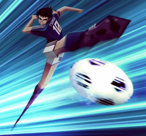 Captain Tsubasa Football GIF by Andres Moncayo
