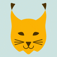 GIF de Lynx à langue par Ferienluchs