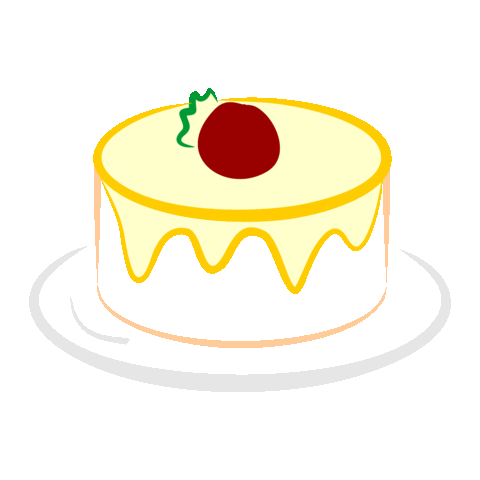 Cake Pie Sticker by impulsBOX