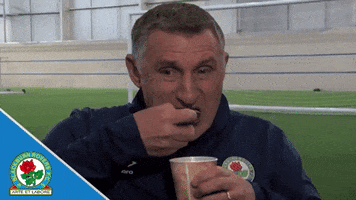 football tea GIF by Blackburn Rovers