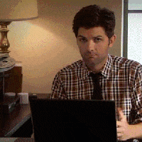 adam scott what GIF
