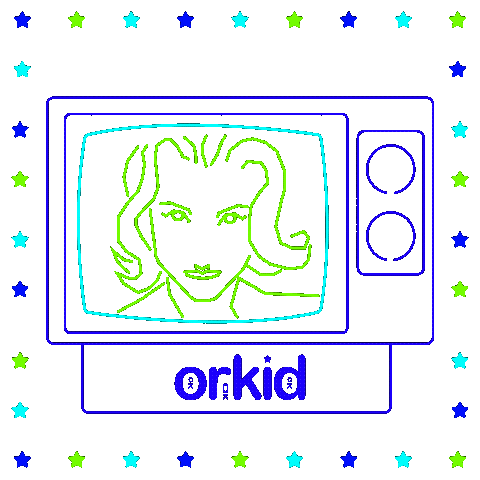 Orkid Ok Sticker by Dark Medicine