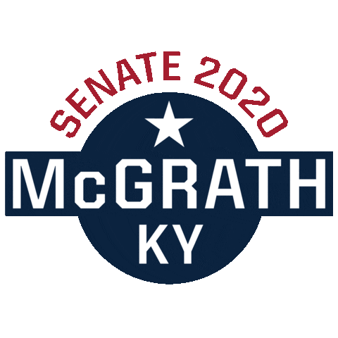 Us Senate Country Sticker by Amy McGrath