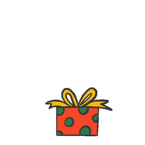 Merry Christmas Art Sticker