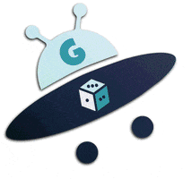 Gameria ufo spaceship board games juegos de mesa GIF