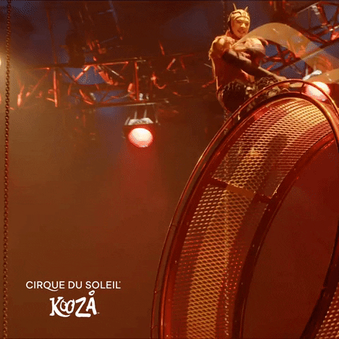 Jump Performance GIF by Cirque du Soleil