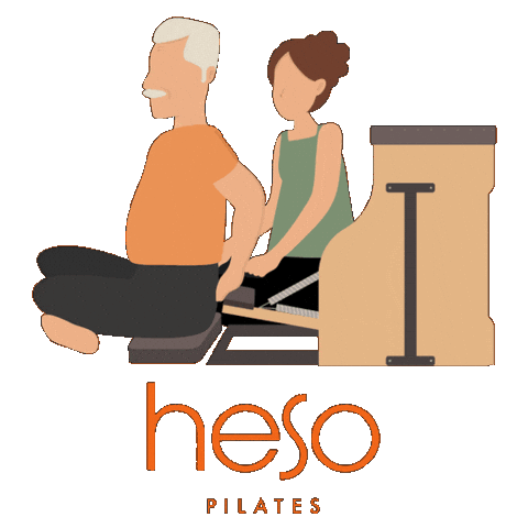Pilates Sticker by heso