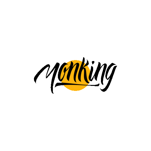 monking Sticker