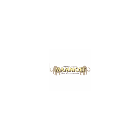 Mammoet oude bouwmaterialen Sticker