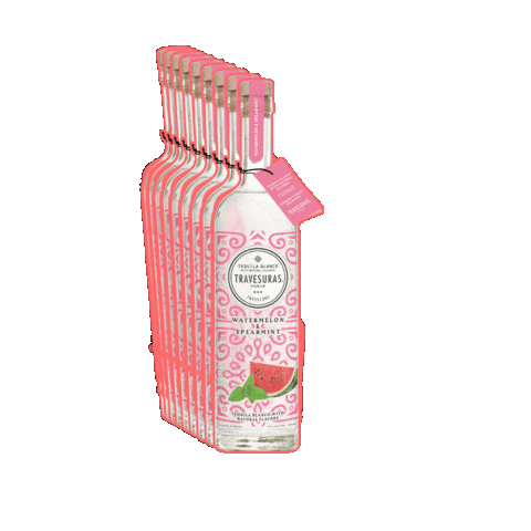 Watermelon Tequila Sticker by Travesuras Infused Tequila
