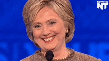happy hillary GIF by NowThis 