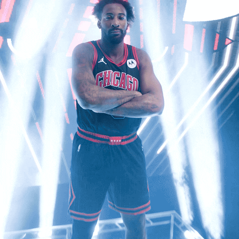 Andre Drummond Sport GIF by Chicago Bulls
