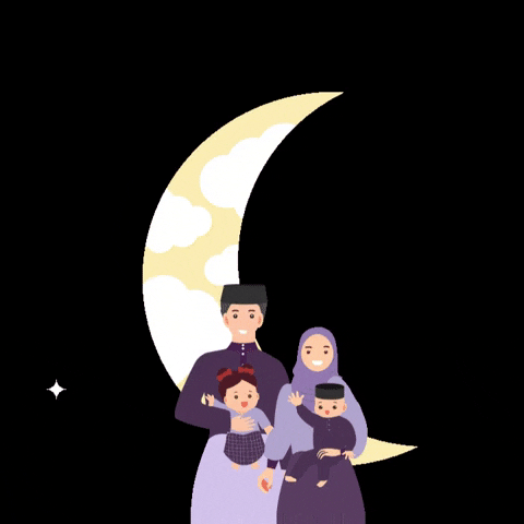 suzuranbabymalaysia celebration baby family moon GIF