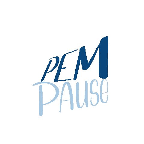 Pause Mecfs Sticker by Handbeschriftetes