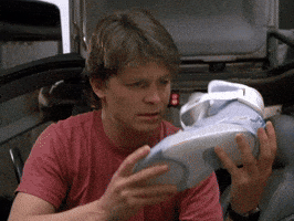 Michael J Fox Sneakers GIF by Back to the Future Trilogy