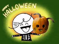 Halloween Pumpkin GIF by Minka Comics