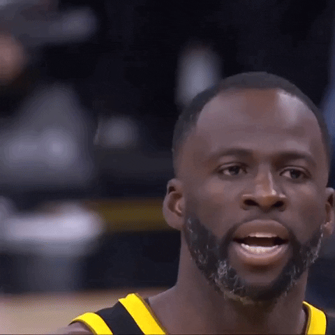 Yelling Golden State Warriors GIF by NBA
