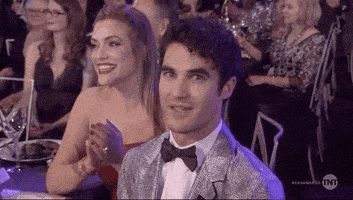 Nervous Darren Criss GIF by SAG Awards