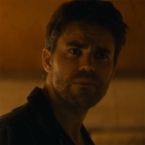 scared paul wesley GIF by CBS