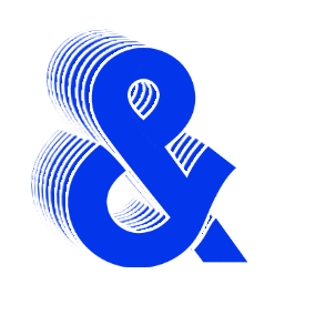 Logo Ampersand Sticker by studio&more for iOS & Android | GIPHY
