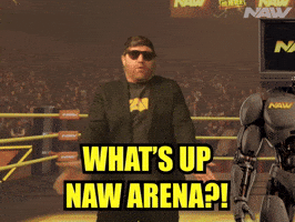 Whats Up Hello GIF by Nearly Average Wrestling