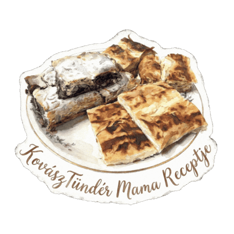 Mama Recept Sticker by KovászTündér