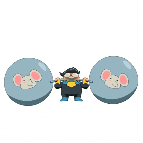 Gym Exert GIF by Skybound Games