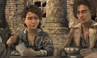 The Walking Dead Game Romance GIF