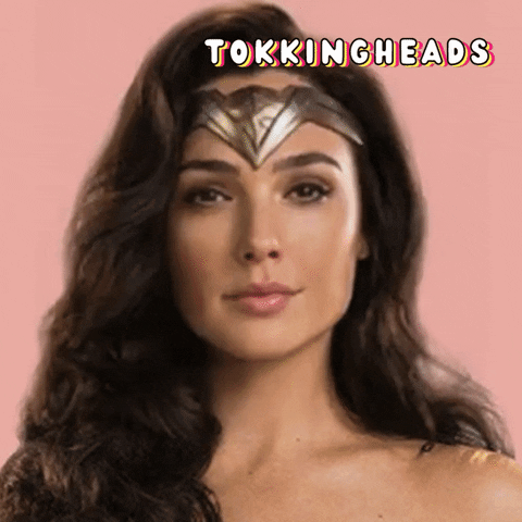 Wonder Woman Love GIF by Tokkingheads