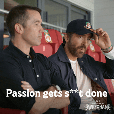 Ryan Reynolds Football GIF by Welcome to Wrexham