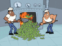 Burning-money GIFs - Get the best GIF on GIPHY