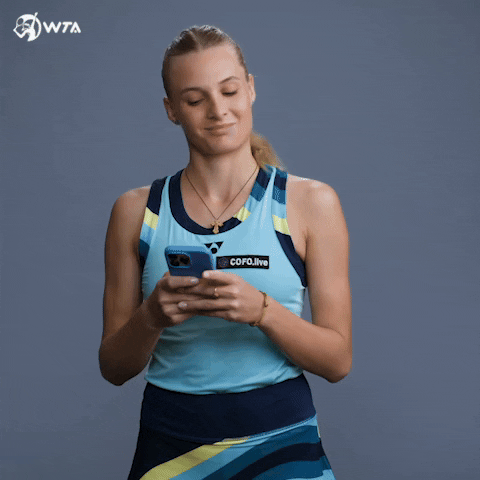 Dayana Yastremska No GIF by WTA