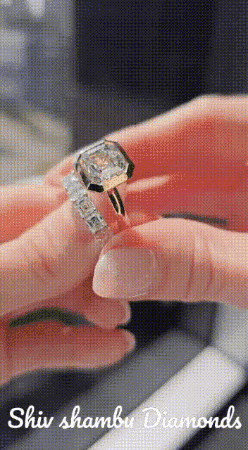 ShivShambuDiamonds diamond ring diamond ring shiv GIF