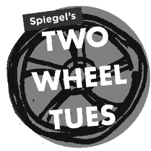 Two Wheel Tuesday Sticker by Motoveli Motorcycle Zine